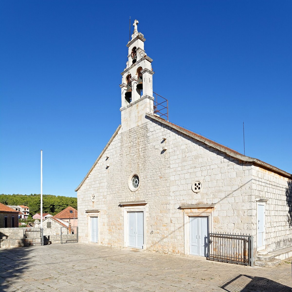 Kyrkan sankt lovrinac vrboska