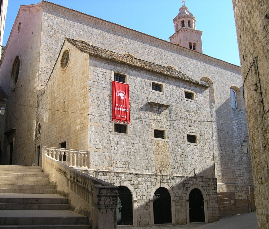 Kyrkan sankt sebastian dubrovnik